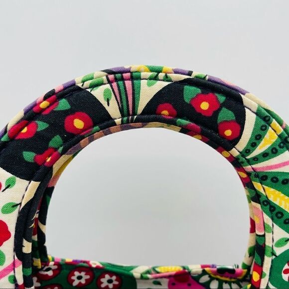 Vera Bradley Abby Quilted Fabric Floral Satchel - Picture 3 of 7